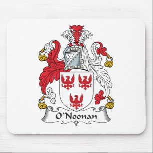 Alfombrilla De Ratón Escudo de la familia de O'Noonan