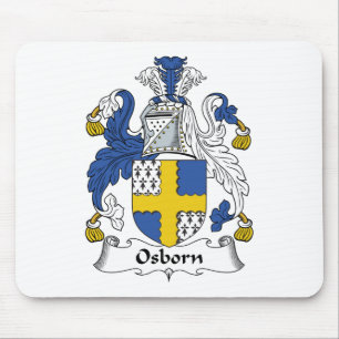 Alfombrilla De Ratón Escudo de la familia de Osborn
