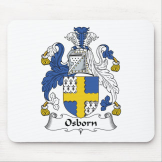Alfombrilla De Ratón Escudo de la familia de Osborn