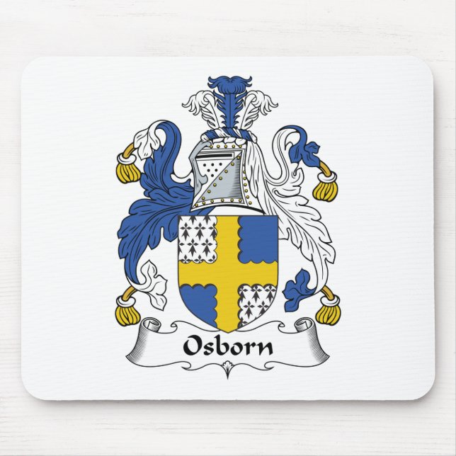Alfombrilla De Ratón Escudo de la familia de Osborn (Frente)