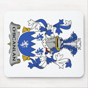 Alfombrilla De Ratón Escudo de la familia de O'Scanlan