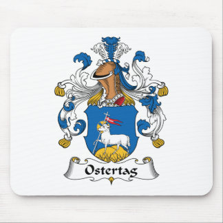 Alfombrilla De Ratón Escudo de la familia de Ostertag