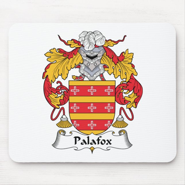 Alfombrilla De Ratón Escudo de la familia de Palafox (Frente)