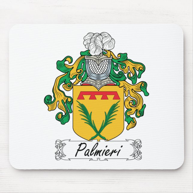 Alfombrilla De Ratón Escudo de la familia de Palmieri (Frente)