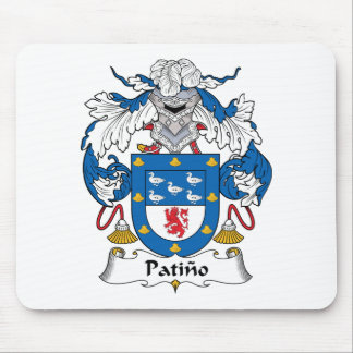 Alfombrilla De Ratón Escudo de la familia de Patino
