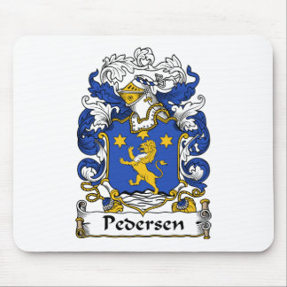 Alfombrilla De Ratón Escudo de la familia de Pedersen