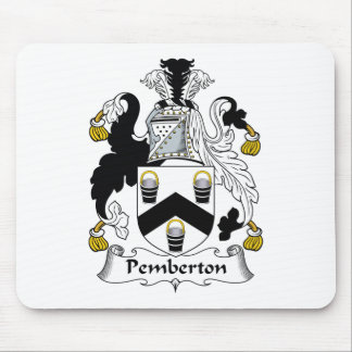 Alfombrilla De Ratón Escudo de la familia de Pemberton