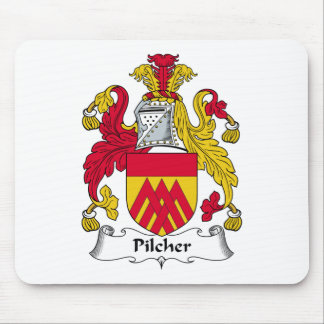 Alfombrilla De Ratón Escudo de la familia de Pilcher