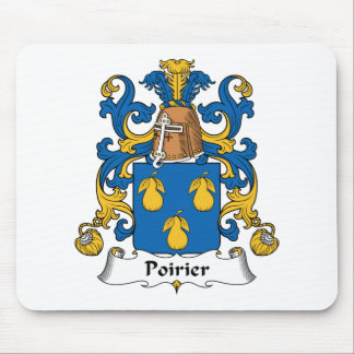 Alfombrilla De Ratón Escudo de la familia de Poirier