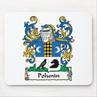 Alfombrilla De Ratón Escudo de la familia de Polunin