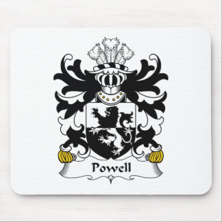 Alfombrilla De Ratón Escudo de la familia de Powell