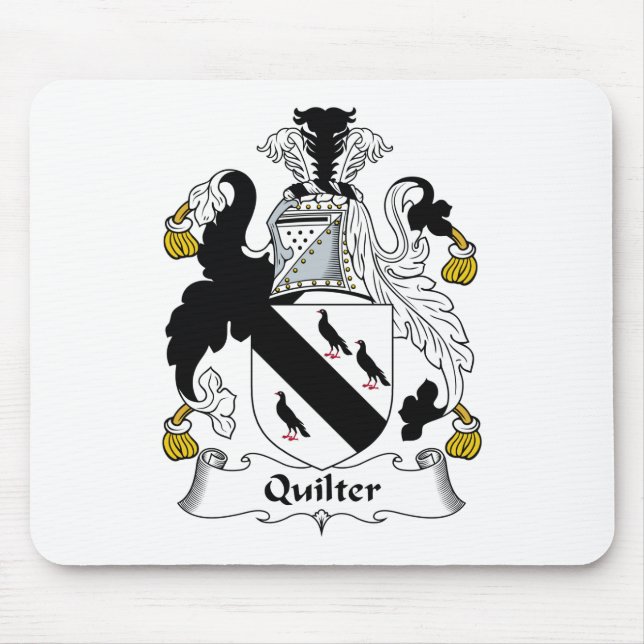 Alfombrilla De Ratón Escudo de la familia de Quilter (Frente)