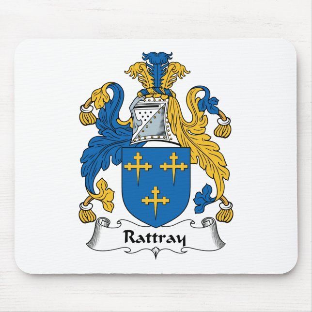 Alfombrilla De Ratón Escudo de la familia de Rattray (Frente)