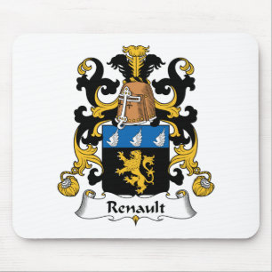 Alfombrilla De Ratón Escudo de la familia de Renault