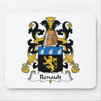 Alfombrilla De Ratón Escudo de la familia de Renault