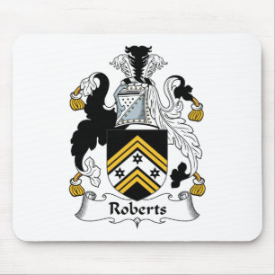 Alfombrilla De Ratón Escudo de la familia de Roberts