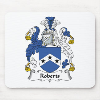 Alfombrilla De Ratón Escudo de la familia de Roberts