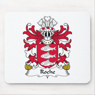Alfombrilla De Ratón Escudo de la familia de Roche