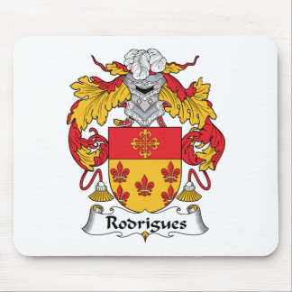 Alfombrilla De Ratón Escudo de la familia de Rodrigues