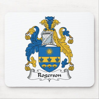 Alfombrilla De Ratón Escudo de la familia de Rogerson