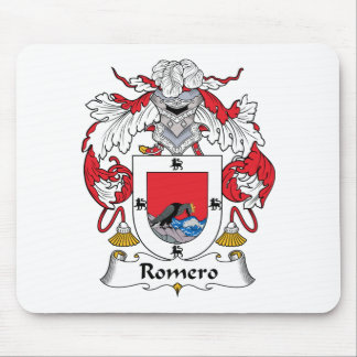 Alfombrilla De Ratón Escudo de la familia de Romero