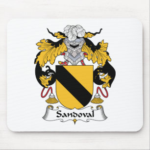 Alfombrilla De Ratón Escudo de la familia de Sandoval
