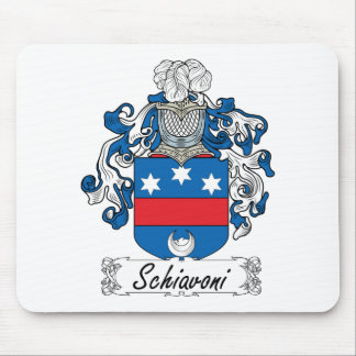 Alfombrilla De Ratón Escudo de la familia de Schiavoni