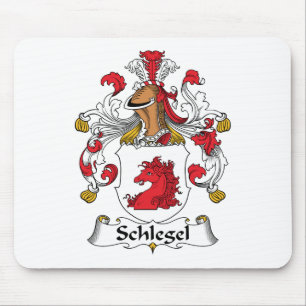 Alfombrilla De Ratón Escudo de la familia de Schlegel