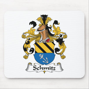 Alfombrilla De Ratón Escudo de la familia de Schmitz