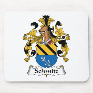 Alfombrilla De Ratón Escudo de la familia de Schmitz