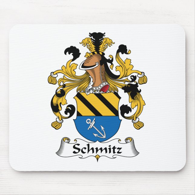 Alfombrilla De Ratón Escudo de la familia de Schmitz (Frente)
