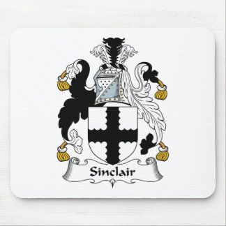 Alfombrilla De Ratón Escudo de la familia de Sinclair