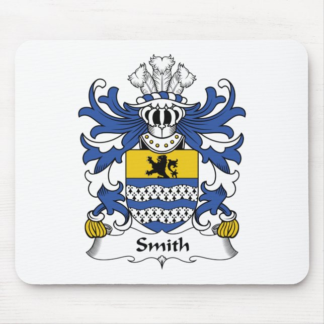 Alfombrilla De Ratón Escudo de la familia de Smith (Frente)