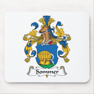 Alfombrilla De Ratón Escudo de la familia de Sommer
