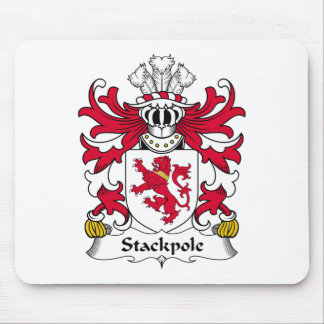 Alfombrilla De Ratón Escudo de la familia de Stackpole
