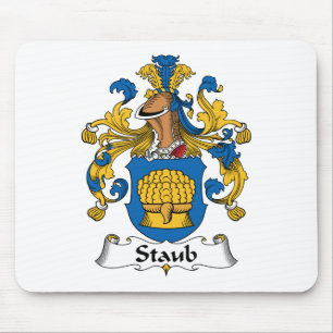 Alfombrilla De Ratón Escudo de la familia de Staub