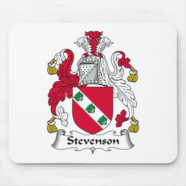 Alfombrilla De Ratón Escudo de la familia de Stevenson (Frente)