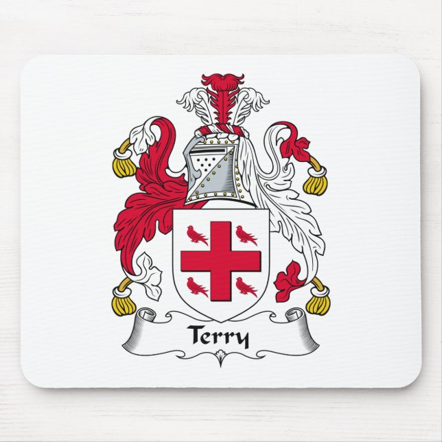 Alfombrilla De Ratón Escudo de la familia de Terry (Frente)
