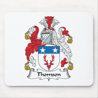 Alfombrilla De Ratón Escudo de la familia de Thomson