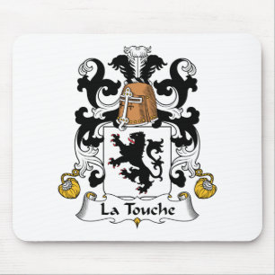 Alfombrilla De Ratón Escudo de la familia de Touche del La