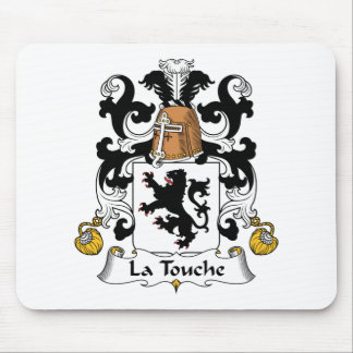 Alfombrilla De Ratón Escudo de la familia de Touche del La