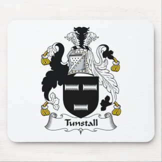 Alfombrilla De Ratón Escudo de la familia de Tunstall