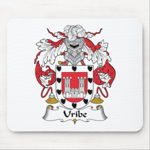 Alfombrilla De Ratón Escudo de la familia de Uribe
