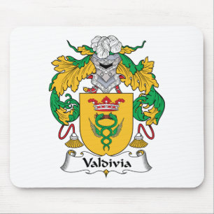 Alfombrilla De Ratón Escudo de la familia de Valdivia