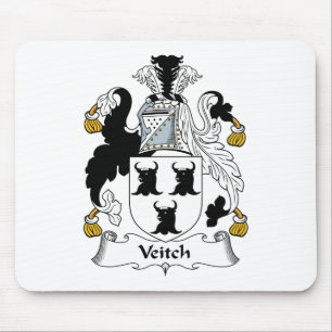 Alfombrilla De Ratón Escudo de la familia de Veitch