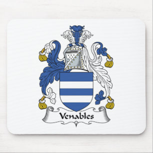 Alfombrilla De Ratón Escudo de la familia de Venables