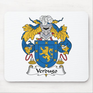 Alfombrilla De Ratón Escudo de la familia de Verdugo