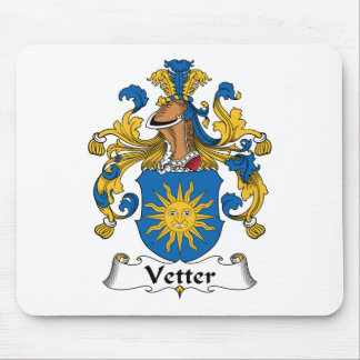 Alfombrilla De Ratón Escudo de la familia de Vetter