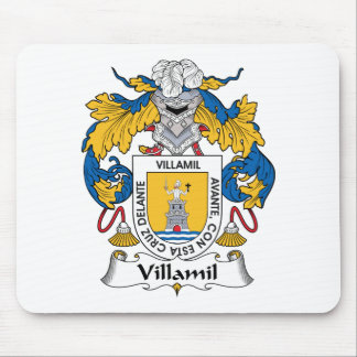 Alfombrilla De Ratón Escudo de la familia de Villamil