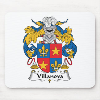 Alfombrilla De Ratón Escudo de la familia de Villanova